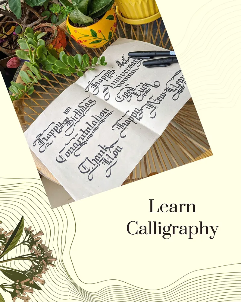 Calligraphy Workshop