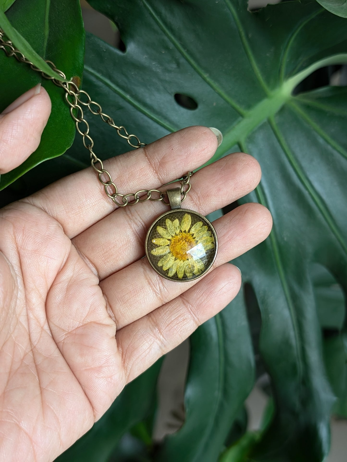 Bright Yellow Pendent