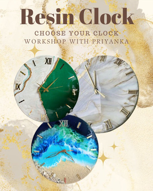 Resin Clock Workshop, 14th Sept