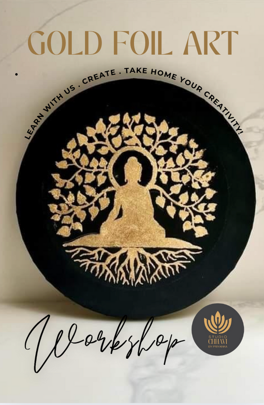 Gold Foil Art