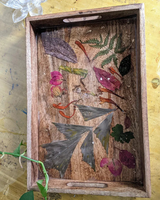Wooden Resin Tray