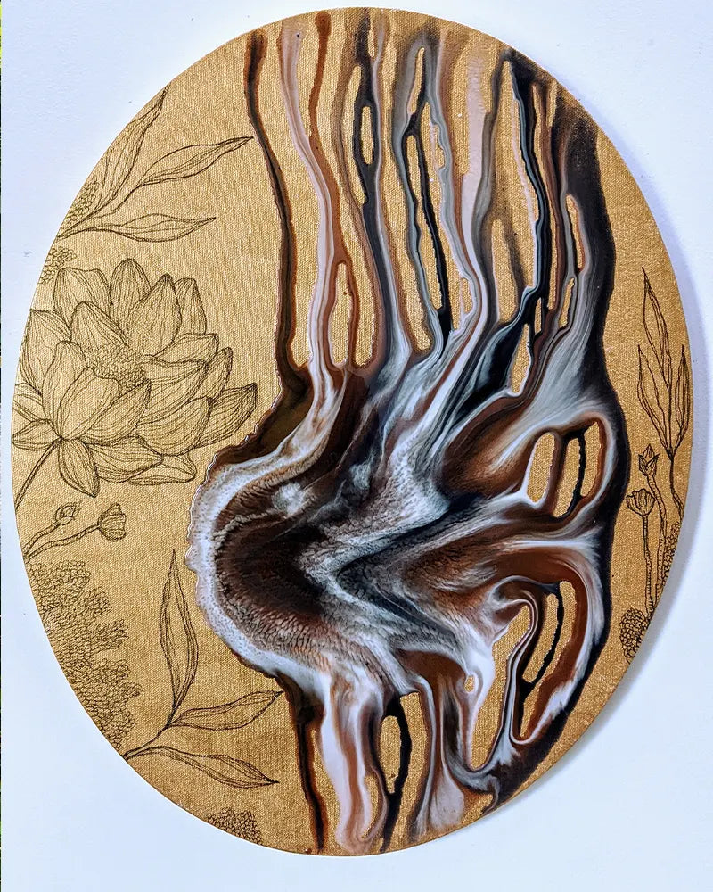 Golden Lotus Artwork