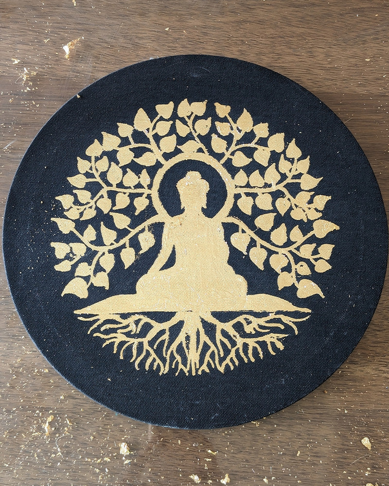 Gold Foil Art