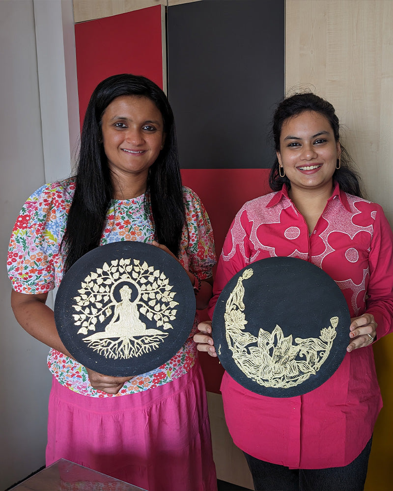 Gold Foil Art