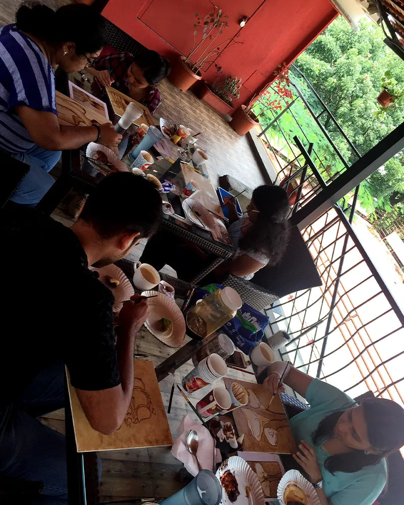 Coffee Painting Workshop