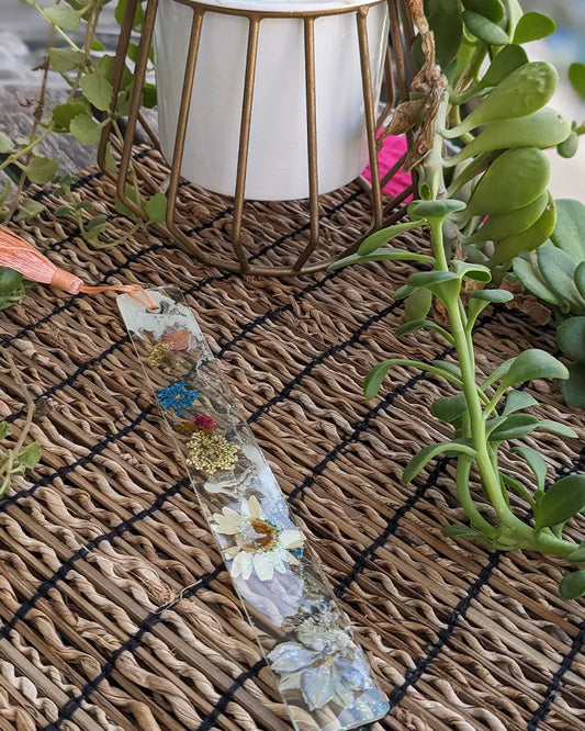 Nature-Inspired Resin Bookmark