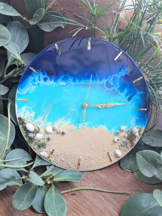 Ocean Shell Clock