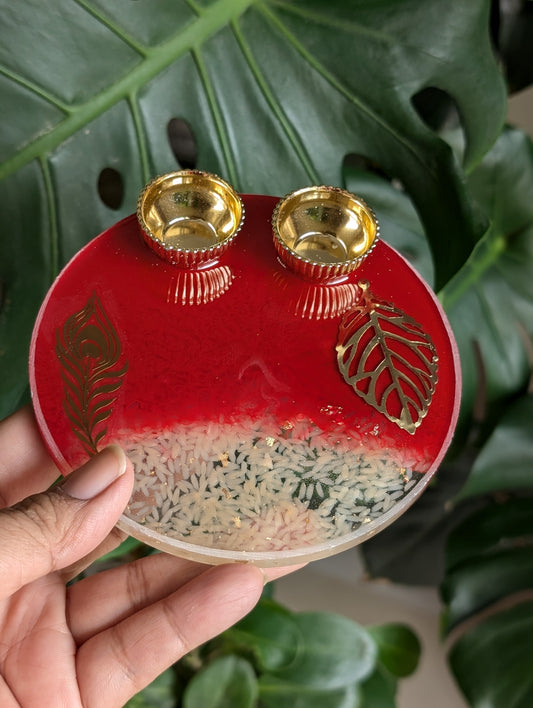 Puja / Tika Plate
