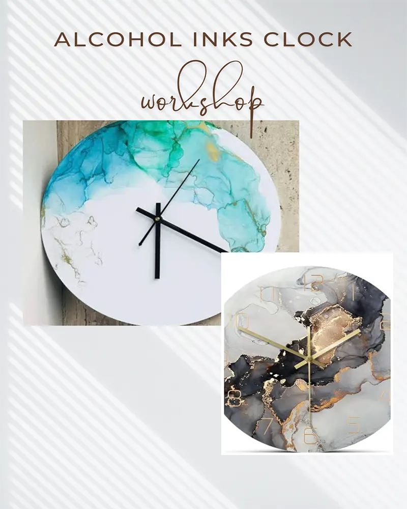 Alcohol Ink Table Alcohol Inks Workshop – StudioChhavi