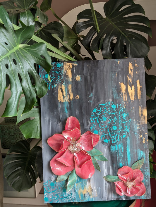 3D Flower Art
